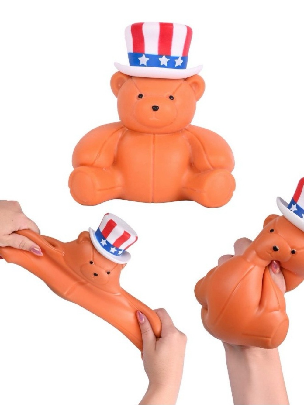 NEW!!! Limited Edition Americana Patriotic Bear Squeeezy!!